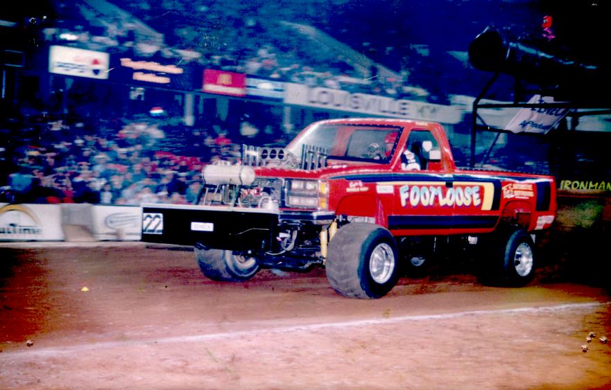 Chevy Pulling Truck